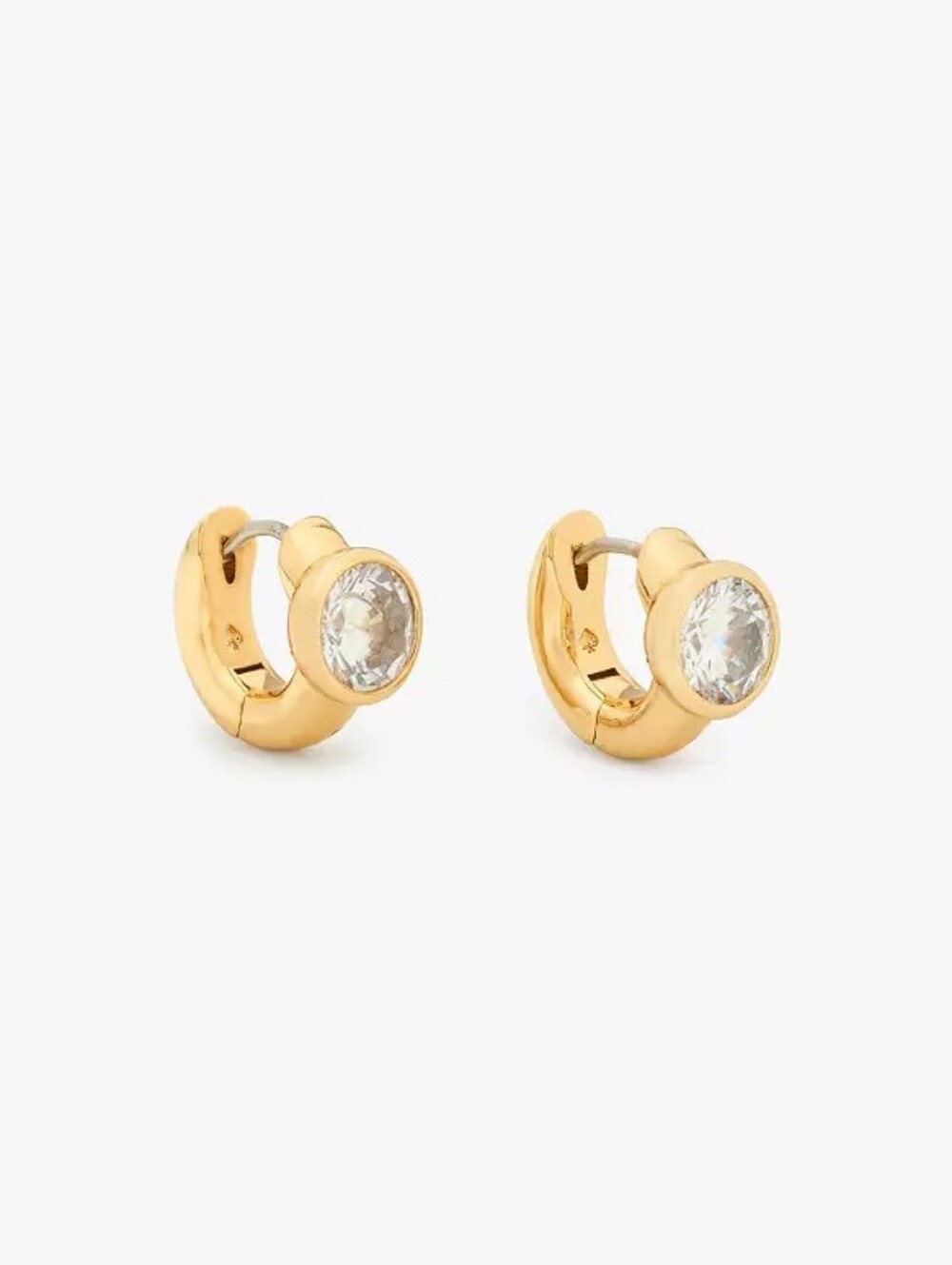 Keep Sparkling Round Gold Huggies